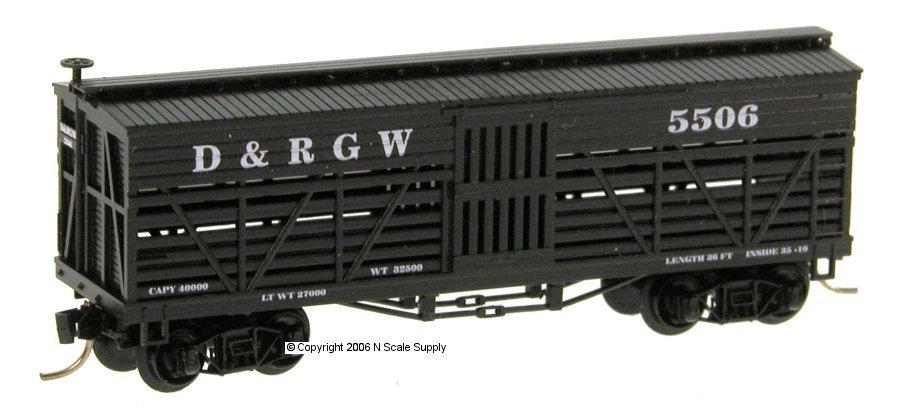 D&RGW - Dispatch Stock, Old Time - D&RGW - MDC/Roundhouse 8782